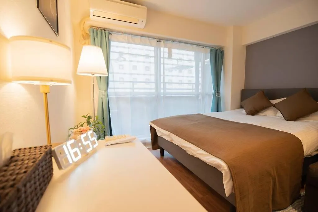 Apartment 新宿歌舞伎町new Design Apartment！駅3分钟！最大5人可！無料モバイルwi-Fi！ Tokyo